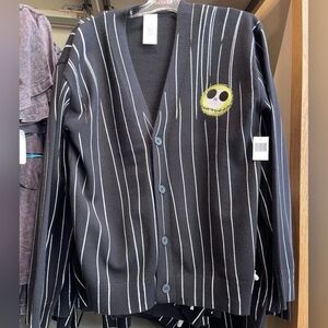 DisneyParks 2025 Nightmare Before Christmas Jack Cardigan Adult Size 2X NWT